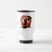 Personalized Romantic Commuter Mug for Couples Reisebecher (Mittel)