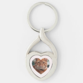 Personalized Romantic Photo Keyring Schlüsselanhänger