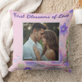 Personalized Romantic Pillow – Custom Couple Photo Kissen (Decke)