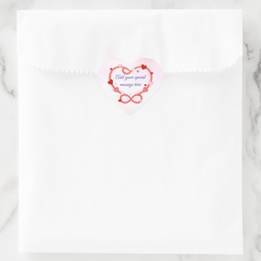 Personalized Romantic Valentine’s Day Sticker (Tasche)