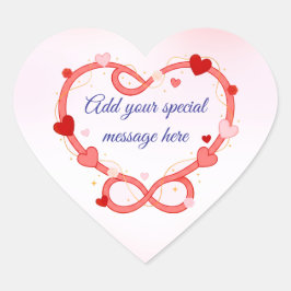 Personalized Romantic Valentine’s Day Sticker