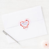 Personalized Romantic Valentine’s Day Sticker (Umschlag)
