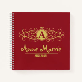 Personalized Rose Dial Women’s Elegant Custom Time Notizblock