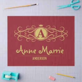 Personalized Rose Dial Women’s Elegant Custom Time Seidenpapier