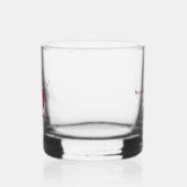 Personalized Ruby 40th Anniversary Keepsake Gift Whiskyglas (Links)