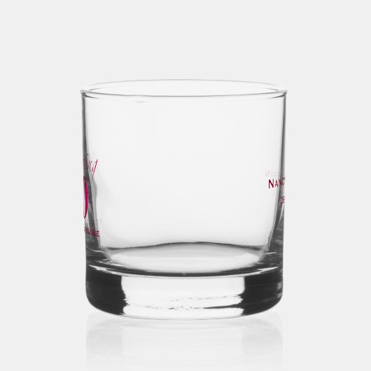 Personalized Ruby 40th Anniversary Keepsake Gift Whiskyglas (Links)