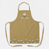 Personalized Rustic Farmhouse Apron for Kitchen Schürze (Vorderseite)