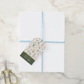 Personalized Rustic Wildflower Meadow "Handpicked" Geschenkanhänger (Mit Garn)