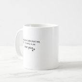 Personalized Sable Sheltie “I Own You” Kaffeetasse (Vorderseite Links)