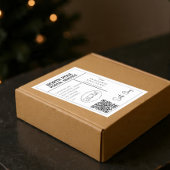 Personalized Santa Address Labels