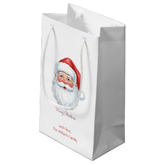Personalized Santa Claus Merry Christmas Gift Bag Kleine Geschenktüte