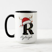 Personalized Santa Coffee Mug for Mom & Dad Tasse (Links)