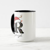 Personalized Santa Coffee Mug for Mom & Dad Tasse (Vorderseite Links)