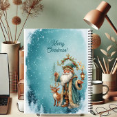 Personalized Santa Letter From North Pole Reindeer Notizblock