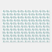 Personalized Santa Wrapping Paper Sheets Geschenkpapier Set (Vorderseite 3)