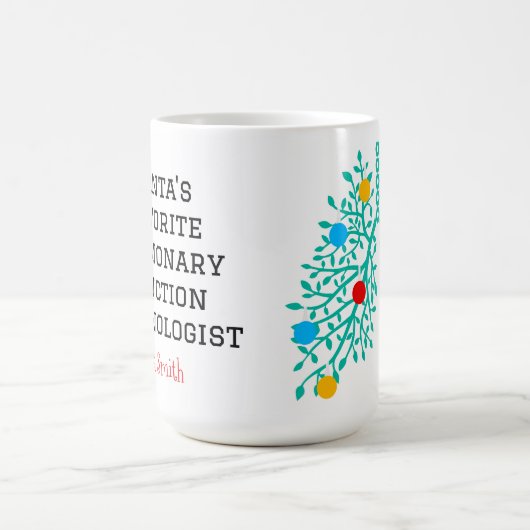 Personalized Santa's Pulmonary technologist Kaffeetasse (Mittel)