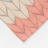 Personalized Scandinavian Pastel Knit Pattern Name Fleecedecke (Ecke)