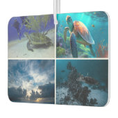 Personalized Scenic Image Rectangle Autolufterfrischer (Links)