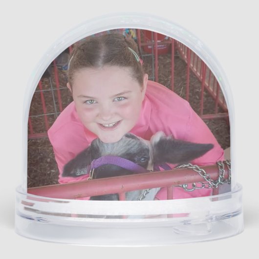 Personalized  schneekugeln (Rückseite)