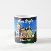 Personalized Scottish Clan Boyle's Kelburn Castle Kaffeetasse (Mittel)