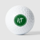 Personalized Script Monogram Wilson Ultra Distance Golfball (Vorderseite)