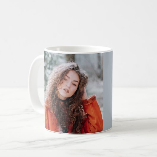 Personalized Script Mug for Her Kaffeetasse (Vorderseite Links)