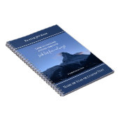 Personalized Scripture Prayer Journal Alps Photo Notizblock (Rechte Seite)