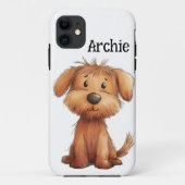 Personalized Scruffy Dog Phone Case (Rückseite)