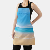 Personalized Seaside Beach Apron Schürze (InSitu)