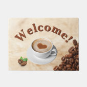Personalized Seaside Welcome Doormat Fußmatte (Vorderseite)