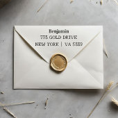 Personalized Self Inking Address Name Stamp Permastempel