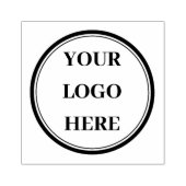 "Personalized Self‑Inking Stamp with Business Logo Gummistempel (Prägung)