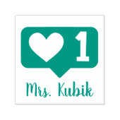 Personalized Self-Inking Teacher Stamp Permastempel (Design)