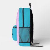 Personalized Senior 2026 with Pink Bow Bedruckter Rucksack (Rechts)