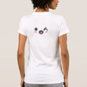 Personalized She is Installing Muscles Loading T-Shirt (Rückseite)