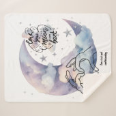 Personalized Sherpa Blanket Sherpadecke (Vorderseite (Horizontal))