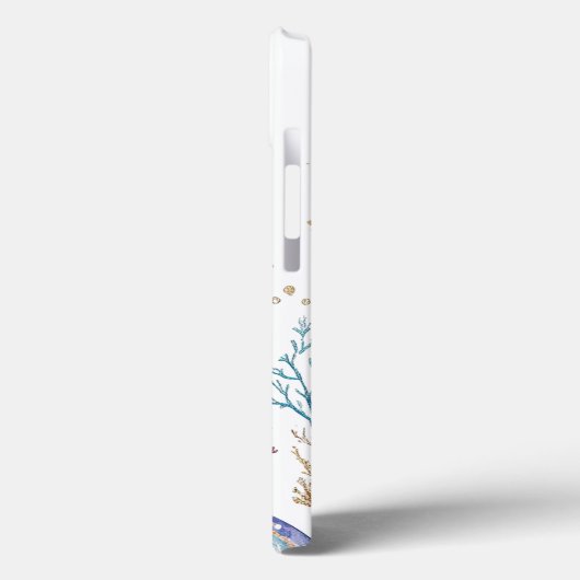 Personalized Shimmering Mermaid Tail Phone Case (Rückseite / Links)