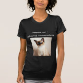 Personalized Siamese Cat Shirt Custom Photo Gift (Vorderseite)