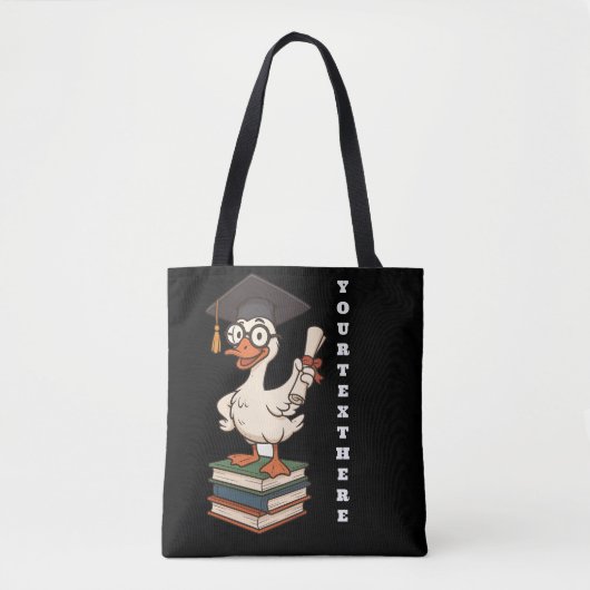 Personalized Silly Goose Graduation Tasche (Vorderseite)