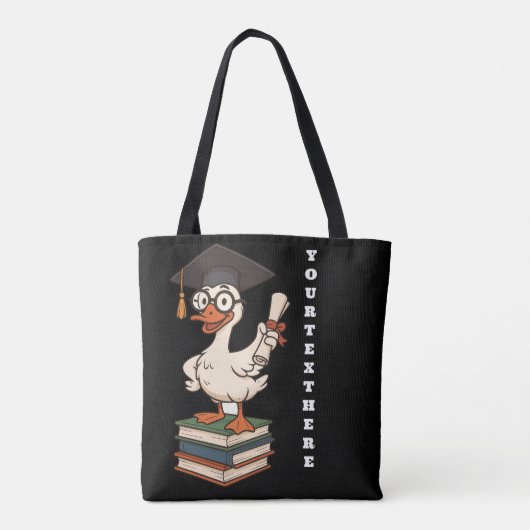 Personalized Silly Goose Graduation Tasche (Rückseite)