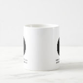 Personalized Simple Business Logo Promo mug Kaffeetasse (Mittel)