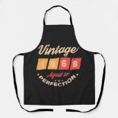 Personalized sixty vintage 60th birthday party schürze (Vorderseite)