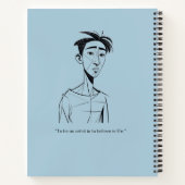 Personalized Sketches and Scribbles Notebook Notizblock (Rückseite)