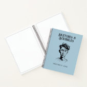 Personalized Sketches and Scribbles Notebook Notizblock (Innenseite)