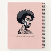 Personalized Sketches and Scribbles Notebook Notizblock (Rückseite)