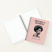 Personalized Sketches and Scribbles Notebook Notizblock (Innenseite)