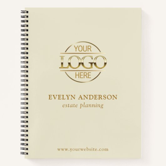 Personalized Small Businesses Corporate Office Notizblock (Vorderseite)