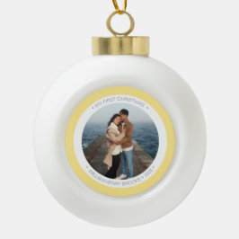 Personalized Snowflake Framed Ornament