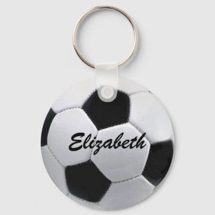 Personalized Soccer Ball Keychain Schlüsselanhänger