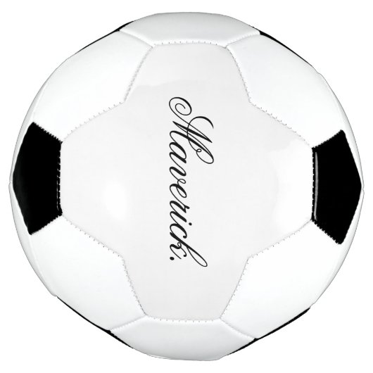 Personalized Soccer Ball with Custom Name for Any (Gedreht)